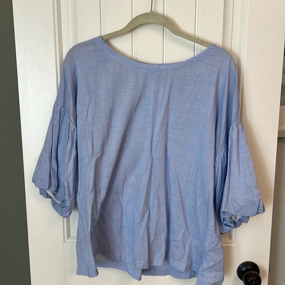 Loft blouse size large.